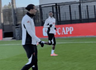 Virgil van Dijk told Ryan Gravenberch what he did in training was ‘beautiful’