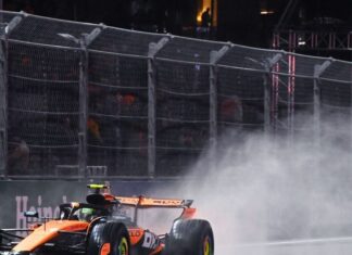 Norris frustra Verstappen, repete roteiro e larga na pole no GP de Las Vegas; Bortoleto é o 18º