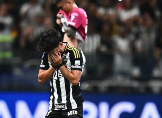 Biel pede perdão à torcida do Atlético-MG e desabafa após pênalti perdido: ‘Sei que vão cair em cima de mim’