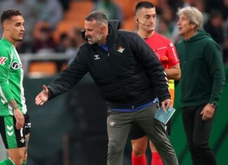 Anthony é expulso, e Betis não sai de empate contra o Girona por LALIGA