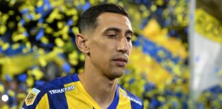 Atletas do Estudiantes viram as costas para Di María e jogadores do Rosario em protesto por título polêmico; veja o climão