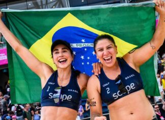 Carol Solberg e Rebecca vencem compatriotas e faturam bronze no Mundial de Vôlei de Praia – Portal