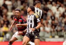 Flamengo vê Palmeiras levar virada, mas empata com Atlético-MG e ‘adia’ possível título do Brasileirão antes da Libertadores