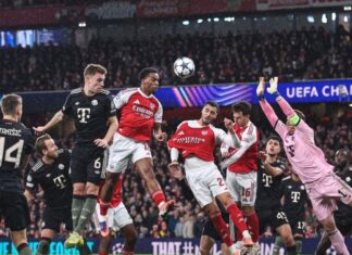 Arsenal derruba invencibilidade do Bayern e segue invicto na Champions