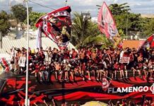 AeroFla: torcida do Flamengo faz grande festa no embarque do time para final da Liberta – Portal