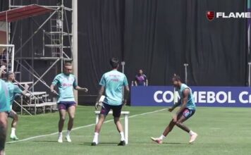 Flamengo finaliza preparação para decisão da Libertadores