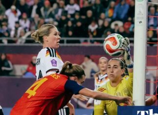 Women’s Nations League: Spain’s Cata Coll denies Germany to keep final in the balance