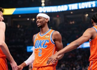 Thunder vence os Suns e alcança uma das cinco melhores campanhas da história da NBA nos primeiros 20 jogos