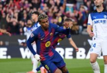 Barcelona leva susto, mas vira sobre o Alavés, vence no dia do aniversário e assume a liderança de LALIGA