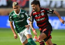 Arrascaeta admite gosto de vingança contra Palmeiras na final da Libertadores: ‘Não podíamos perder agora’