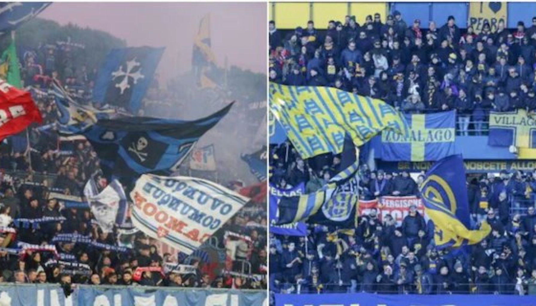 Pisa e Verona, revocato il divieto di trasferta per i tifosi: i dettagli