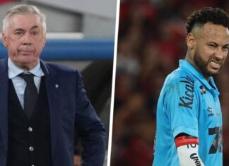 Ancelotti coloca condição para levar Neymar para a Copa do Mundo: ‘Tem que estar 100%’