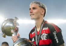 Varela brilha na final da Libertadores e impulsiona Flamengo à vitória sobre o Palmeiras