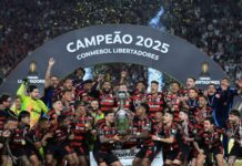 Seleção da Libertadores conta com 7 do Flamengo e dupla do Palmeiras; veja