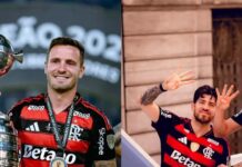 Tetra na festa! Flamengo comemora título da Libertadores, mas Saúl tem vídeo removido do TikTok
