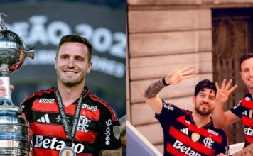 Tetra na festa! Flamengo comemora título da Libertadores, mas Saúl tem vídeo removido do TikTok