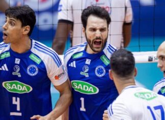 Sada Cruzeiro vence Praia e retoma liderança da Superliga Masculina