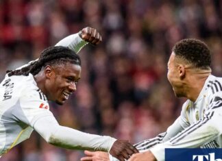 European football: Real Madrid’s Frenchmen run riot at Athletic Bilbao