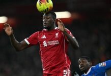 Liverpool sticks to guns over Konate contract after drop in form this season