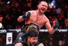 Petr Yan ‘destroça’ nariz de Merab no UFC 323, acaba com sequência invicta de georgiano e recupera cinturão dos galos