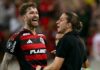 Léo Pereira diz o que Filipe Luís ‘tem de Jorge Jesus’ no Flamengo e cita diferença que marca: ‘Passa leveza para o grupo’