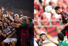Marcelo elogia Filipe Luís e celebra gol de Danilo na Libertadores do Flamengo