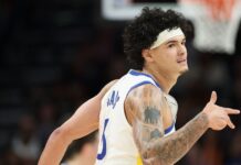 Gui Santos chega ao 100° jogo na NBA: veja números do brasileiro na liga