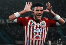 Atlético monitora situação de atacante destaque do Junior Barranquilla; Confira