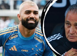 Gabigol é franco sobre voltar a trabalhar com Tite no Cruzeiro: ‘Situação é muito clara’
