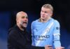 Erling Haaland’s two-word Man City message to Pep Guardiola after weight warning