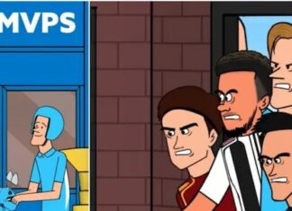 McTominay su una vespa azzurra e la lotta serrata per lo scudetto: il cartone è virale