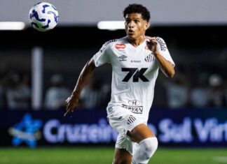 Jornal espanhol chama lateral do Santos de ‘novo Marcelo’ e põe Milan e Barcelona na briga por contratação