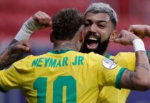 Neymar e Gabigol juntos: dupla tem ouro olímpico, vice com a seleção e poucos minutos no Santos