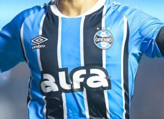 O que o Grêmio vai colocar no lugar da Alfa Bet no uniforme em 2026