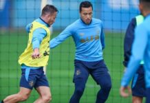Viraliza na web golaço marcado por Arthur em treino do Grêmio