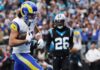 Rams levam susto, mas eliminam Panthers no Wild Card e avançam nos playoffs da NFL