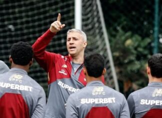 Crespo comemora! São Paulo se reapresenta com dois novos reforços