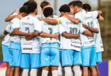 Grêmio conhece seu adversário nas quartas de finais da Copinha