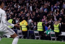 Real Madrid vence Levante, vice-lanterna de LALIGA, sob chuva de vaias e gritos de ‘fora todo mundo’