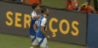 Wanderson marca primeiro gol pelo Cruzeiro e é ovacionado pela torcida