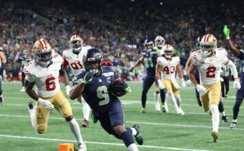 Seahawks trucidam 49ers em passeio histórico e vão à final da NFC na NFL