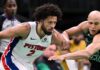 Por que astro dos Pistons ‘ama’ competir contra os Celtics e o que assistir no Disney+