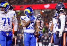 Rams superam os Bears na prorrogação e avançam à final da NFC na NFL