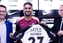 Apresentado pelo Corinthians após reestreia, Matheus Pereira lembra aprendizado com CR7 na Juventus e dá conselho a Bidon sobre Europa