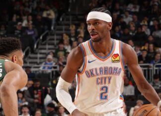 Shai vence ‘duelo de MVPs’ contra Antetokounmpo em vitória tranquila do Thunder sobre os Bucks