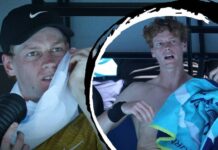 Calor extremo no Australian Open interrompe jogo de Sinner e força protocolo pela primeira vez