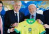 Reunião de Lula com Infantino tem presença de Carlo Ancelotti e pedido por Mundial de Clubes no Brasil em 2029
