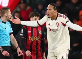 Van Dijk brutally mocked over Bournemouth claim amid Liverpool contract theory