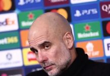 Pep Guardiola gives Man City injury update after Jeremy Doku blow