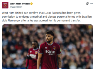Torcedores do West Ham reagem à saída de Lucas Paquetá: ‘Muito drama’ – Fluminense: Últimas notícias, vídeos, onde assistir e próximos jogos
